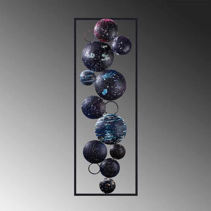 Wallity Space Accesorio Decorativo de Pared de Metal Multicolor Wallity Space Accesorio Decorativo de Pared de Metal Multicolor